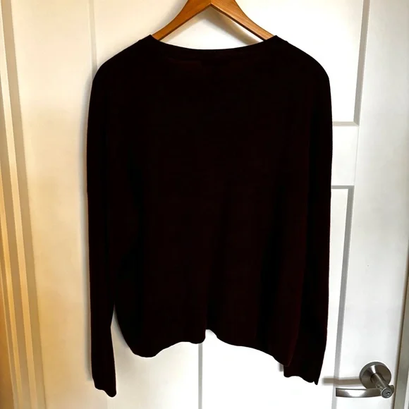 Eileen Fisher Super-Fine Merino Wool Sweater - Picture 4 of 7